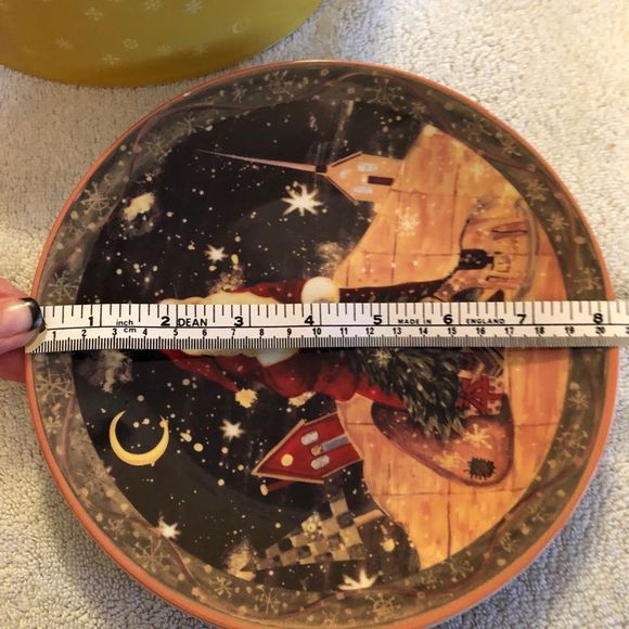 Xmas vintage 4 Porcelain plates - Picture 7 of 7